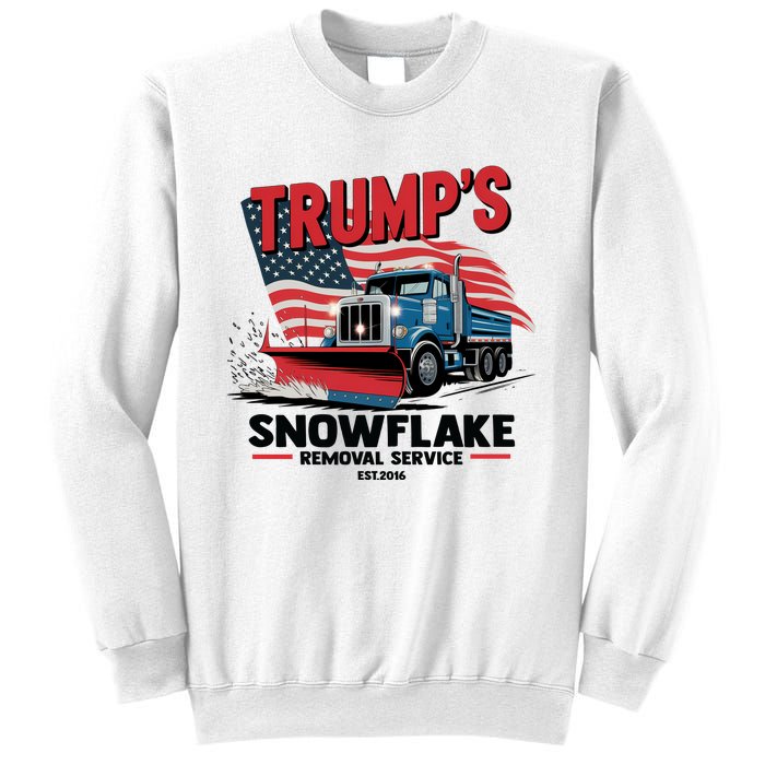 Trumps Snowflake Removal Service Est 2016 Donald Trump Sweatshirt