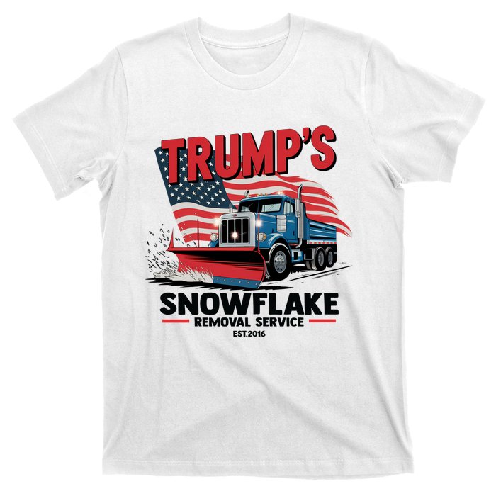 Trumps Snowflake Removal Service Est 2016 Donald Trump T-Shirt