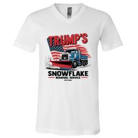 Trumps Snowflake Removal Service Est 2016 Donald Trump V-Neck T-Shirt