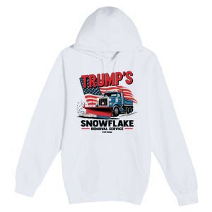 Trumps Snowflake Removal Service Est 2016 Donald Trump Premium Pullover Hoodie