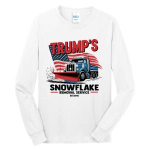 Trumps Snowflake Removal Service Est 2016 Donald Trump Tall Long Sleeve T-Shirt