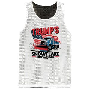 Trumps Snowflake Removal Service Est 2016 Donald Trump Mesh Reversible Basketball Jersey Tank