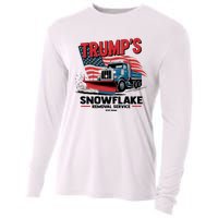 Trumps Snowflake Removal Service Est 2016 Donald Trump Cooling Performance Long Sleeve Crew