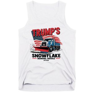 Trumps Snowflake Removal Service Est 2016 Donald Trump Tank Top