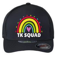 TK Squad Rainbow Transitional Kindergarten Teacher Flexfit Unipanel Trucker Cap