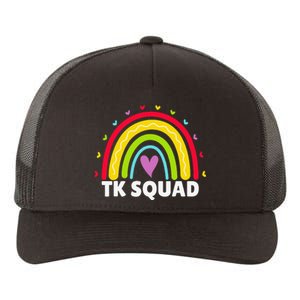 TK Squad Rainbow Transitional Kindergarten Teacher Yupoong Adult 5-Panel Trucker Hat