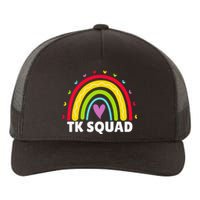 TK Squad Rainbow Transitional Kindergarten Teacher Yupoong Adult 5-Panel Trucker Hat