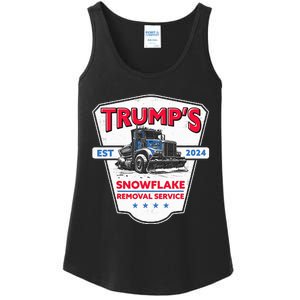 TrumpS Snowflake Removal Service Funny Trump 2024 Ladies Essential Tank