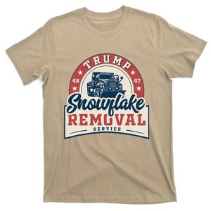 TrumpS Snowflake Removal Service Funny Trump 2024 T-Shirt