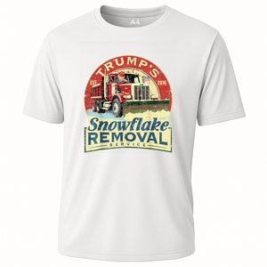 TrumpS Snowflake Removal Service Funny Trump 2024 Cooling Performance Crew T-Shirt