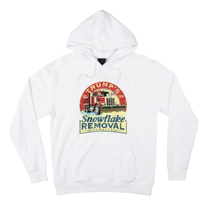 TrumpS Snowflake Removal Service Funny Trump 2024 Hoodie