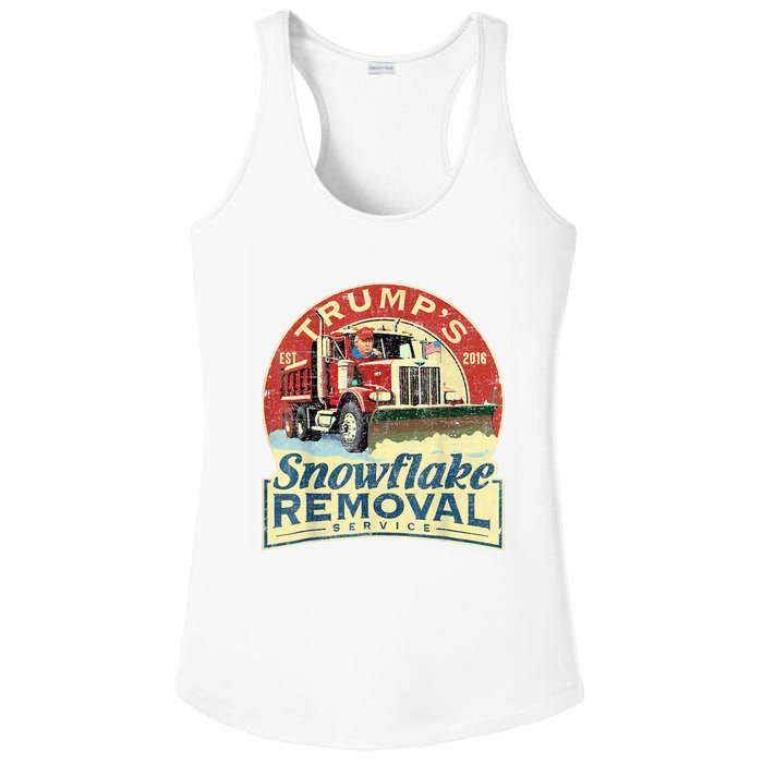 TrumpS Snowflake Removal Service Funny Trump 2024 Ladies PosiCharge Competitor Racerback Tank