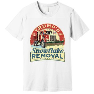 TrumpS Snowflake Removal Service Funny Trump 2024 Premium T-Shirt