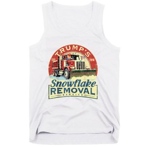 TrumpS Snowflake Removal Service Funny Trump 2024 Tank Top