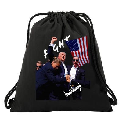 Trump Signature Rally Edition Drawstring Bag