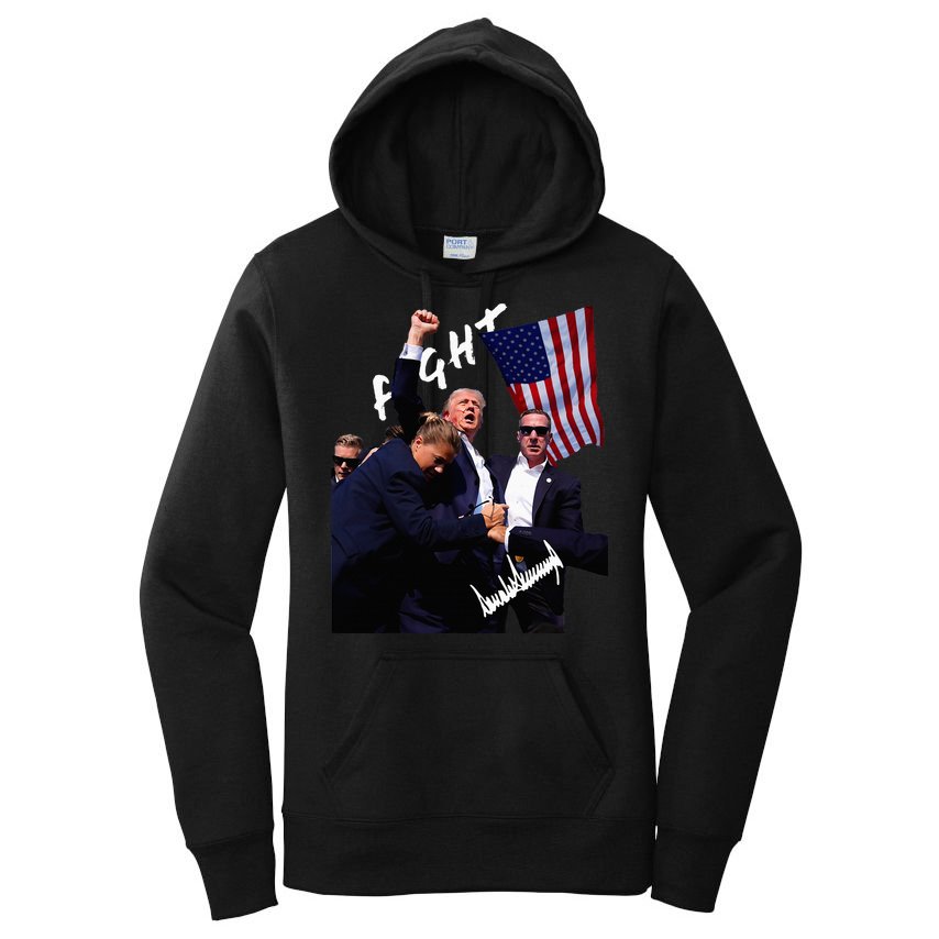 Trump Signature Rally Edition Women's Pullover Hoodie