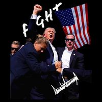 Trump Signature Rally Edition Cropped Pullover Crew