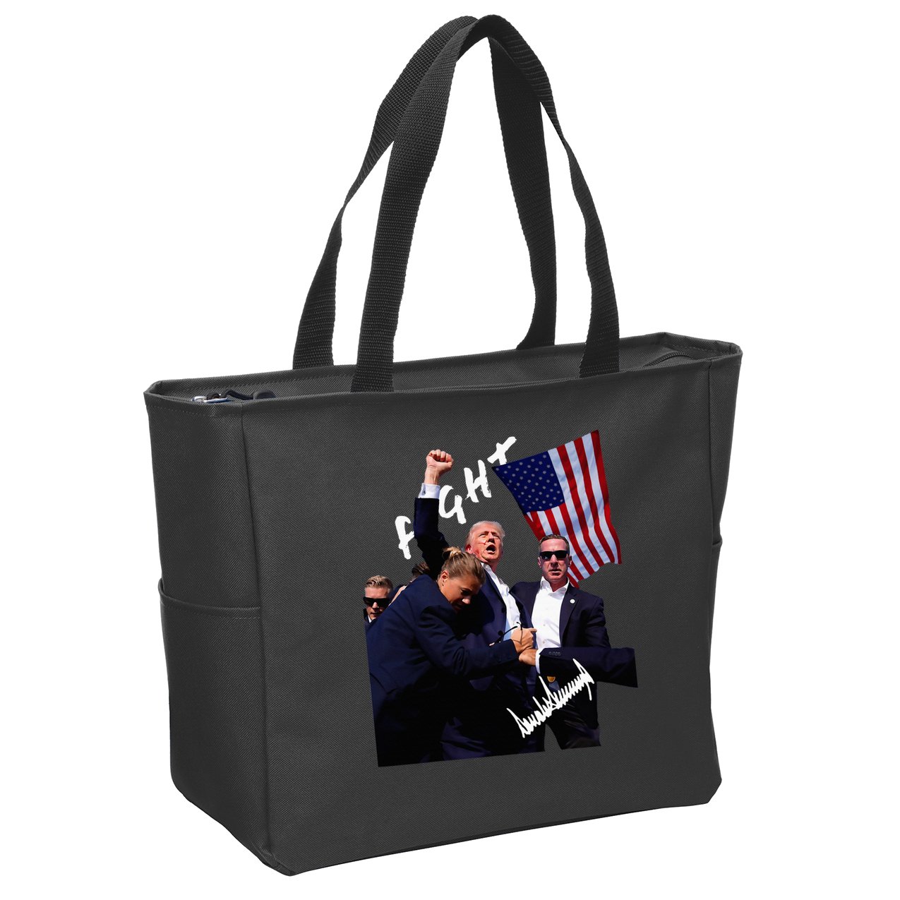 Trump Signature Rally Edition Zip Tote Bag