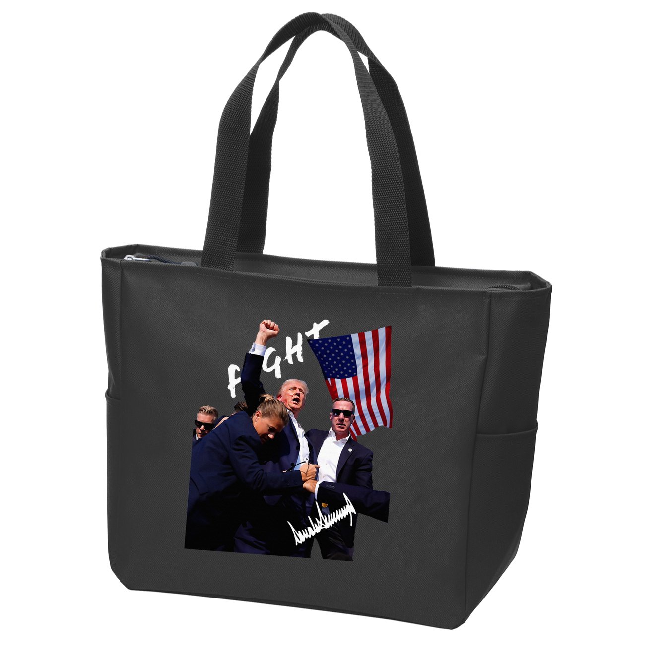 Trump Signature Rally Edition Zip Tote Bag
