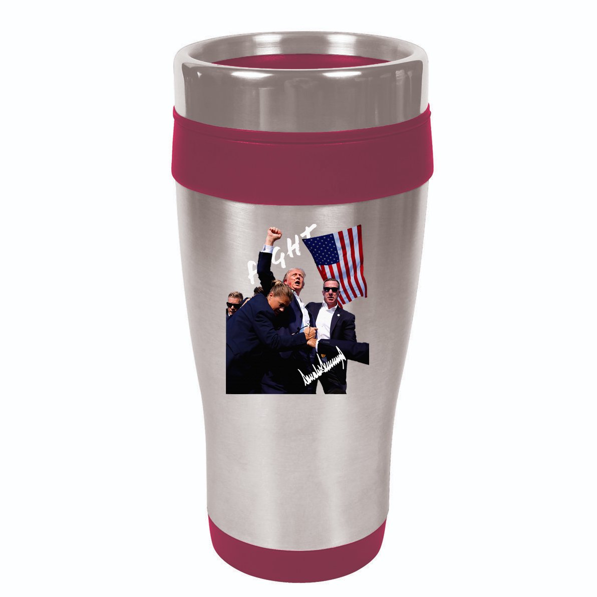 Trump Signature Rally Edition 16oz Travel Tumbler