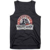 TrumpS Snowflake Removal Service Funny Trump Tank Top