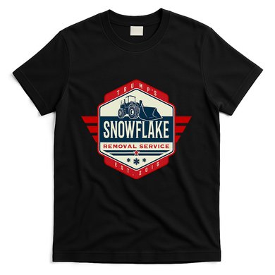 TrumpS Snowflake Removal Service Nice President Trump Gifts T-Shirt