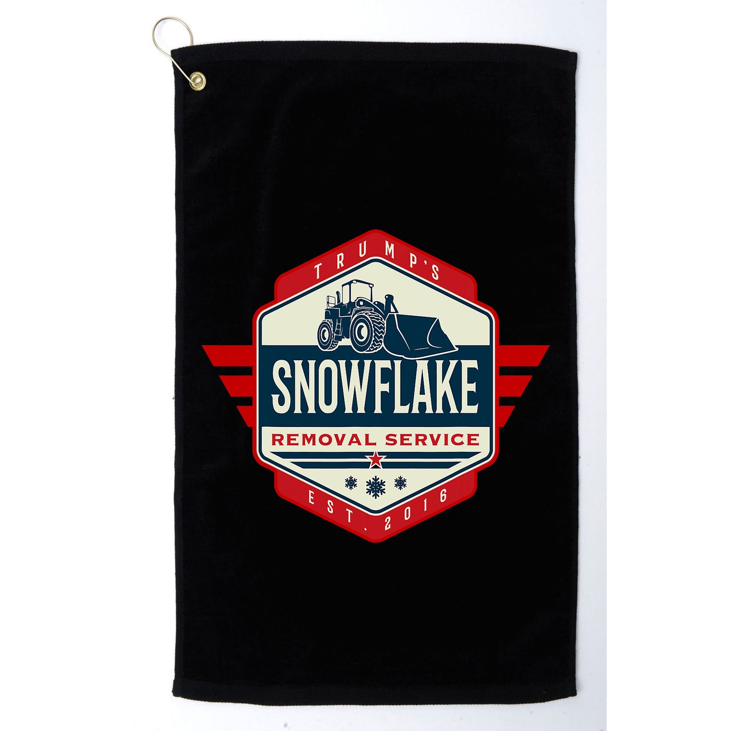 TrumpS Snowflake Removal Service Nice President Trump Gifts Golf Towel