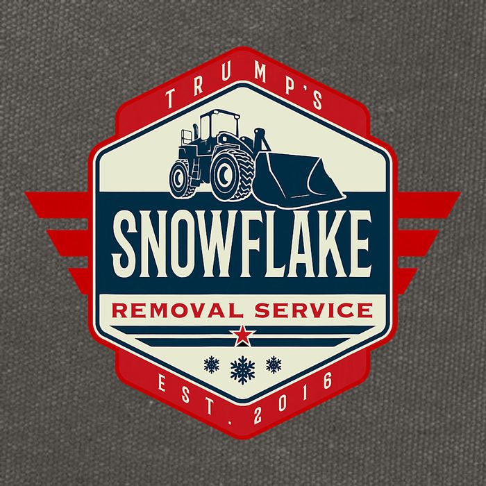 TrumpS Snowflake Removal Service Nice President Trump Gifts Cotton Canvas Backpack