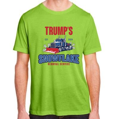 TrumpS Snowflake Removal Service Funny Trump 2024 Adult ChromaSoft Performance T-Shirt