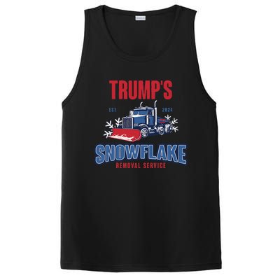 TrumpS Snowflake Removal Service Funny Trump 2024 PosiCharge Competitor Tank