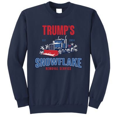 TrumpS Snowflake Removal Service Funny Trump 2024 Sweatshirt