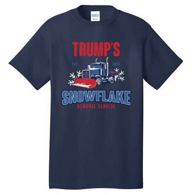 TrumpS Snowflake Removal Service Funny Trump 2024 Tall T-Shirt