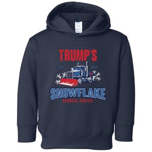 TrumpS Snowflake Removal Service Funny Trump 2024 Toddler Hoodie