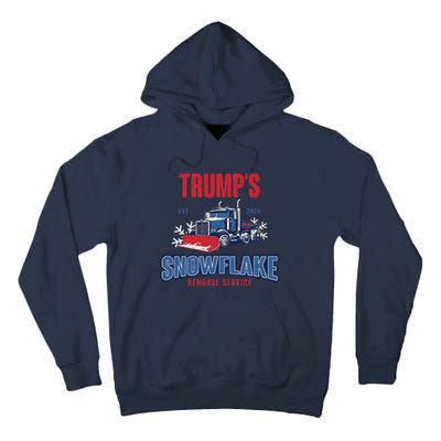 TrumpS Snowflake Removal Service Funny Trump 2024 Tall Hoodie