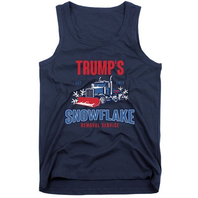 TrumpS Snowflake Removal Service Funny Trump 2024 Tank Top