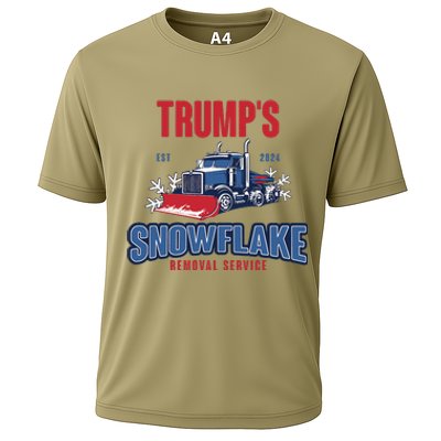 TrumpS Snowflake Removal Service Funny Trump 2024 Cooling Performance Crew T-Shirt