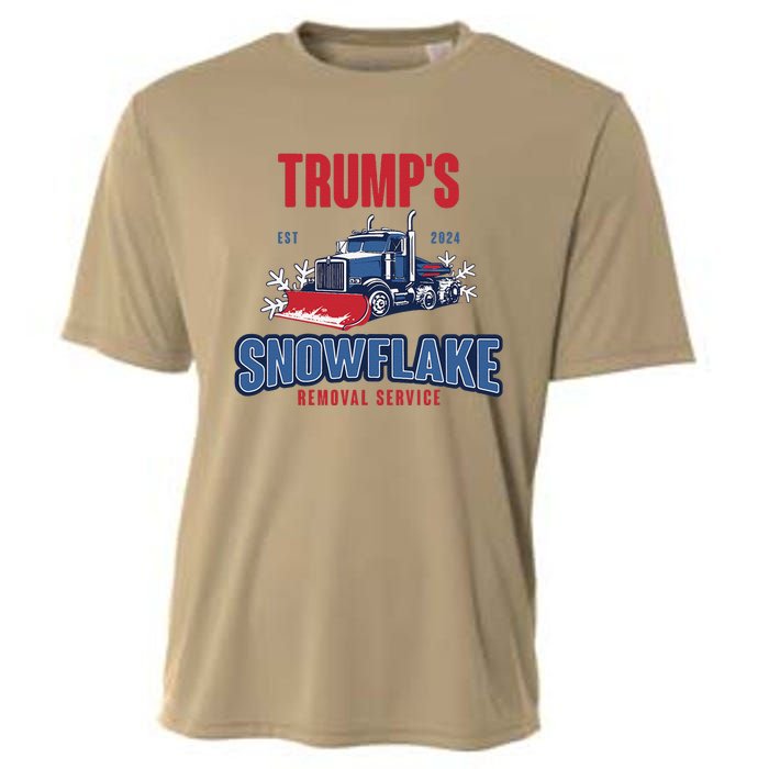 TrumpS Snowflake Removal Service Funny Trump 2024 Cooling Performance Crew T-Shirt