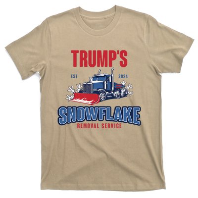 TrumpS Snowflake Removal Service Funny Trump 2024 T-Shirt