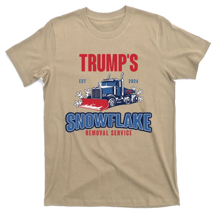 TrumpS Snowflake Removal Service Funny Trump 2024 T-Shirt