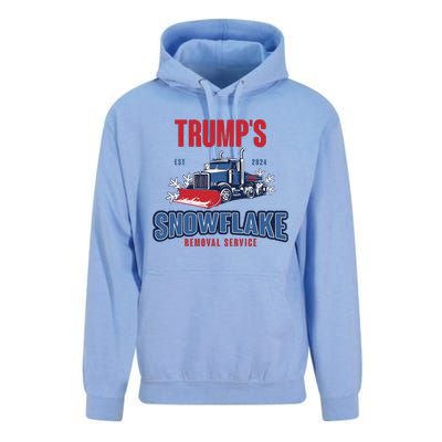 TrumpS Snowflake Removal Service Funny Trump 2024 Unisex Surf Hoodie