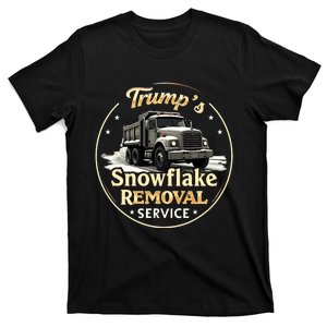 TrumpS Snowflake Removal Service Truck Humor T-Shirt