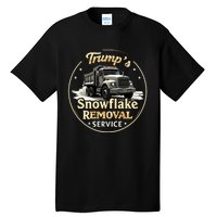 TrumpS Snowflake Removal Service Truck Humor Tall T-Shirt