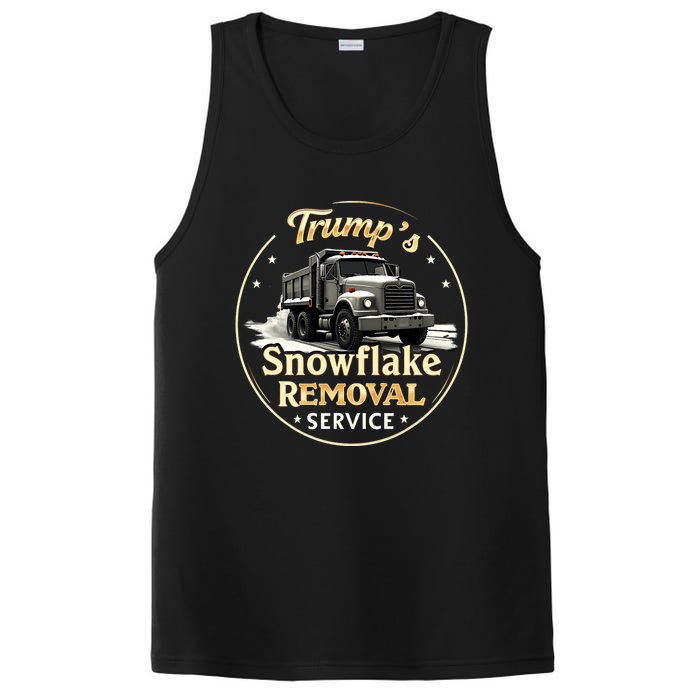 TrumpS Snowflake Removal Service Truck Humor PosiCharge Competitor Tank