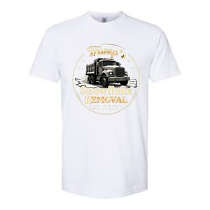 TrumpS Snowflake Removal Service Truck Humor Softstyle CVC T-Shirt