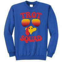 Trot Squad Running Turkey Sunglasses Thanksgiving Costume Great Gift Sweatshirt