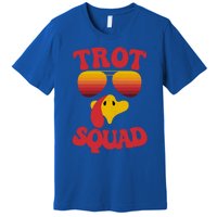 Trot Squad Running Turkey Sunglasses Thanksgiving Costume Great Gift Premium T-Shirt