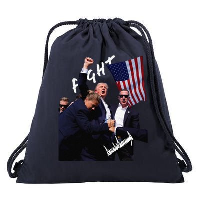 Trump Signature Rally Edition Drawstring Bag