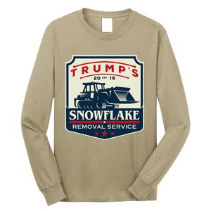 TrumpS Snowflake Removal Service Long Sleeve Shirt