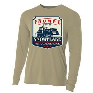 TrumpS Snowflake Removal Service Cooling Performance Long Sleeve Crew