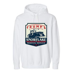 TrumpS Snowflake Removal Service Garment-Dyed Fleece Hoodie